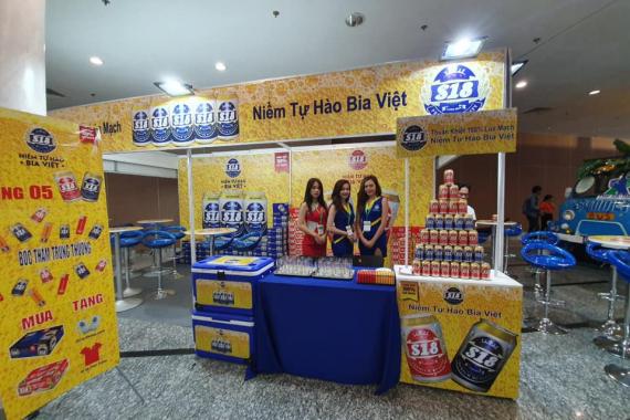 Bia S18 tham gia Triển lãm quốc tế Thực phẩm và Đồ uống Vietfood Beverage 2019